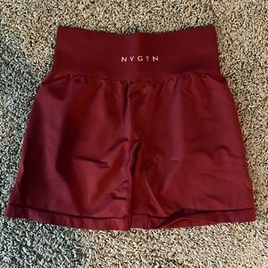 Nvgtn solid seamless shorts